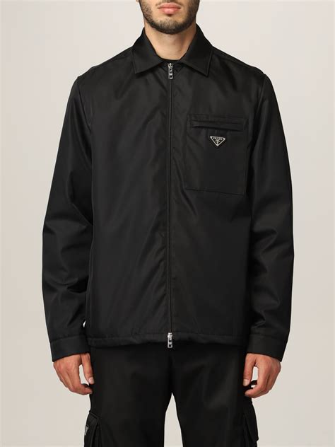 prada mens coat|prada outerwear men.